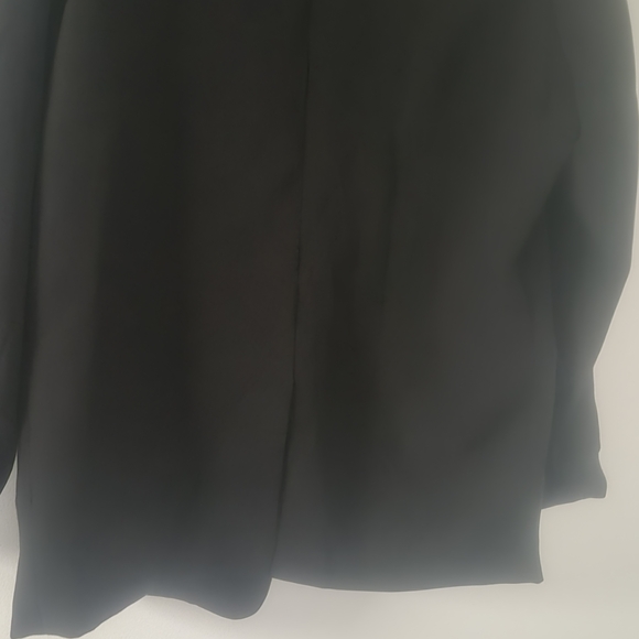 Steve Madden Black Classic Blazer Jacket Size Large Business Professional - Picture 8 of 8